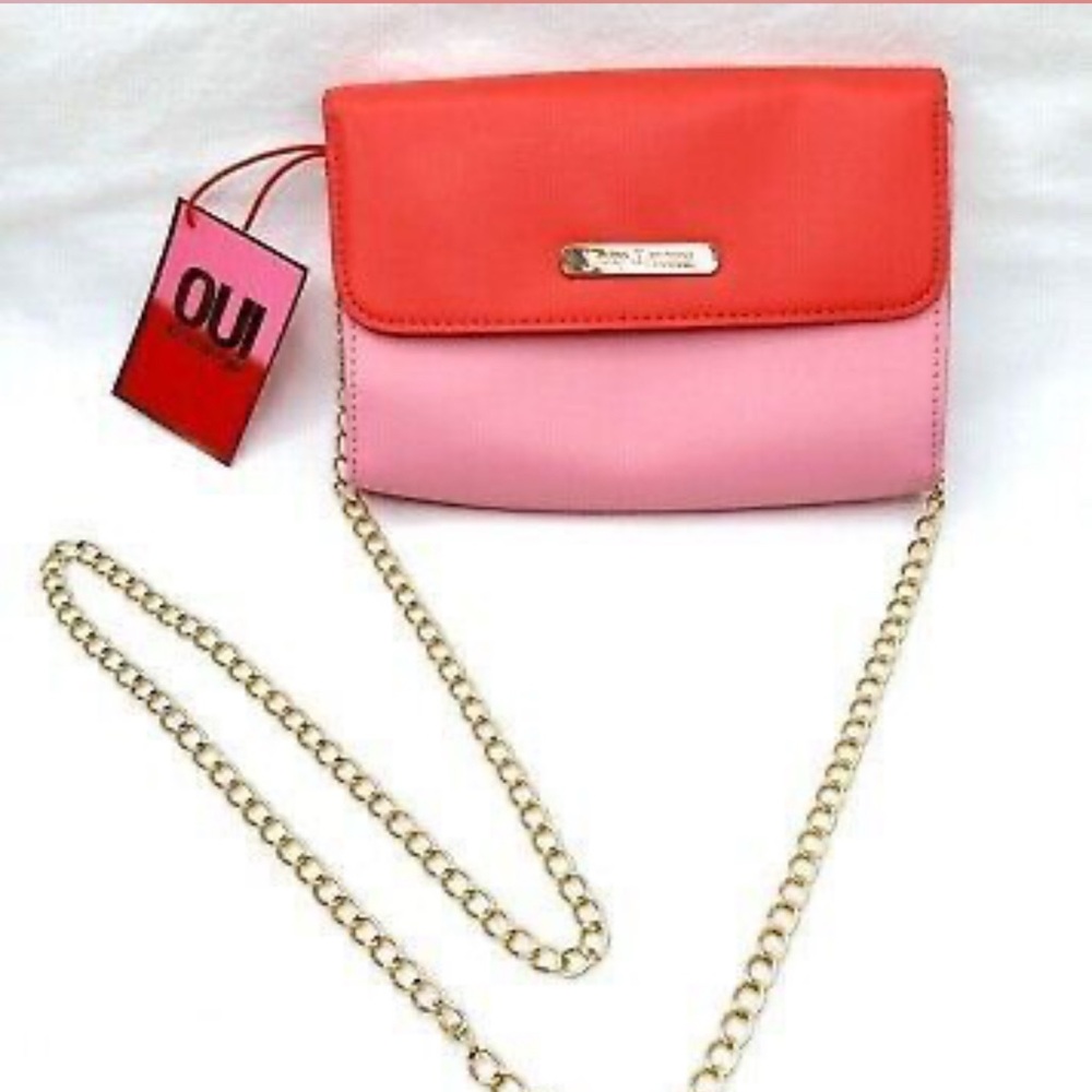 NWT Juicy Courure Oui crossbody with gold chain